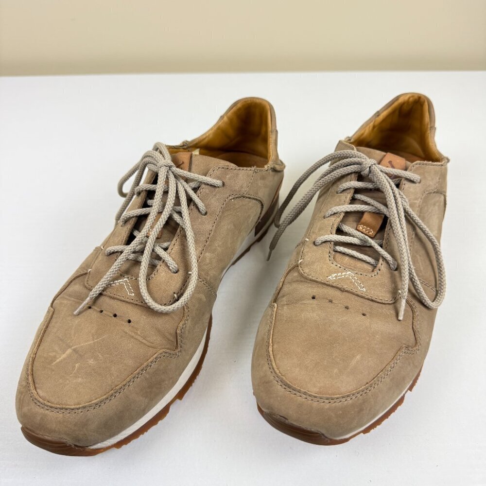 Olukai Huaka'i Li Lace Up Nubuck Leather Sneakers